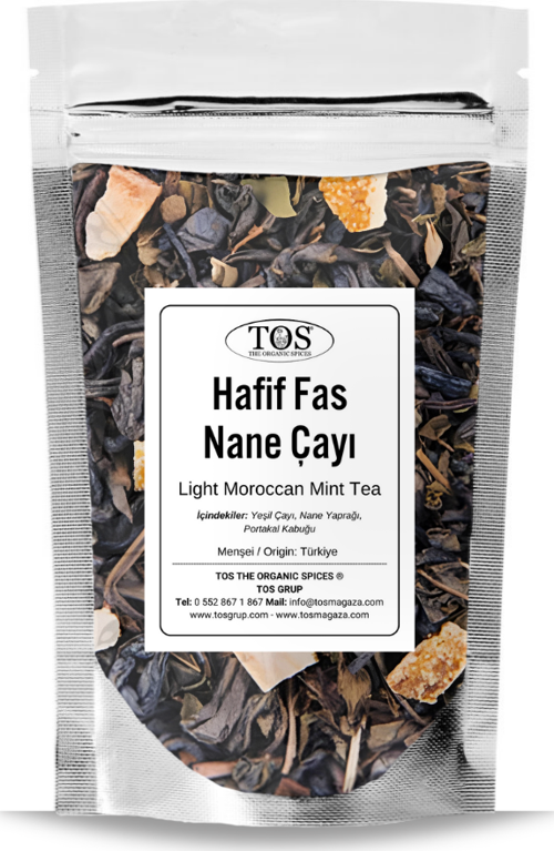 Hafif Fas Nane Çayı 40 gr (1. Kalite) Gentle Moroccan Mint Tea