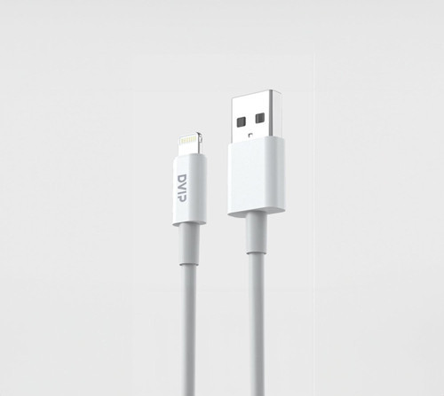 L33 6A 120W UsbA to Lightning Data ve Hızlı Şarj Kablosu 1M Beyaz