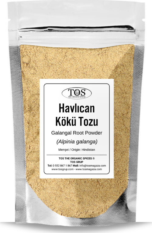 Havlıcan Kökü Tozu 250 gr (1. Kalite) Alpinia galanga / Ground Galangal