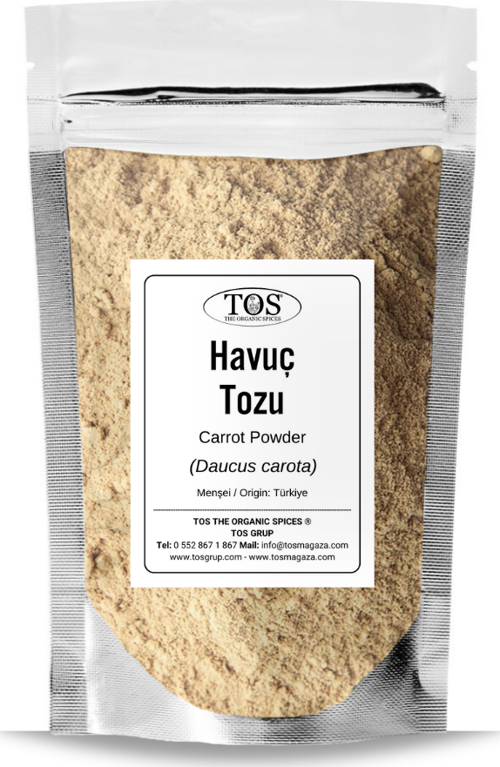 Havuç Tozu 100 gr (1. Kalite) Daucus carota / Carrot Powder