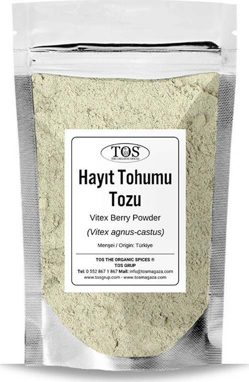 Hayıt Tohumu Tozu 250 gr (1. Kalite) Vitex agnus-castus / Vitex Berry Powder