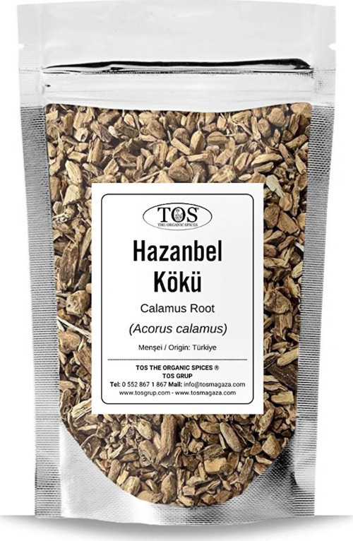 Hazanbel Kökü 250 gr Hint Kamışı (1. Kalite) Acorus calamus / Calamus Root