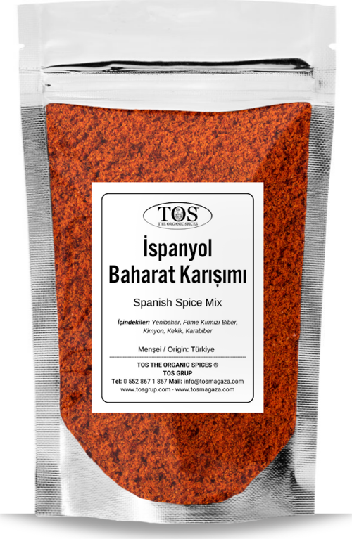 İspanyol Baharat Karışımı 100 gr Spanish Spice Blend - Premium Quality | Baharat Karışımı