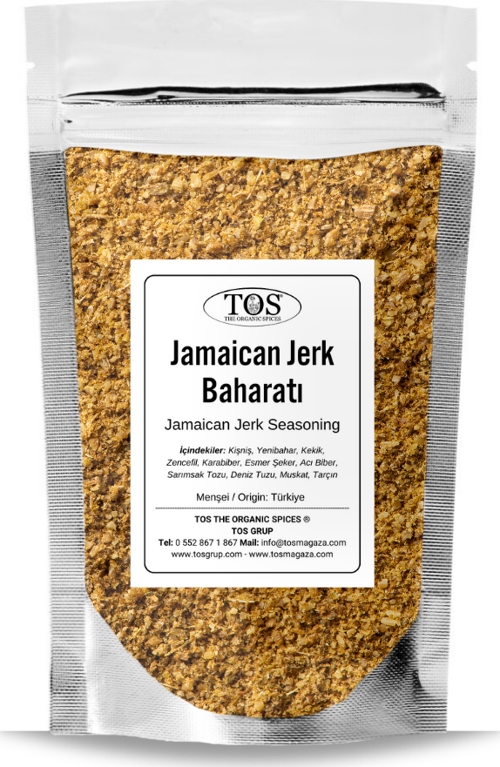 Jamaican Jerk Baharatı 100 gr Jamaican Jerk Spice Blend - Premium Quality | Baharat Karışımı
