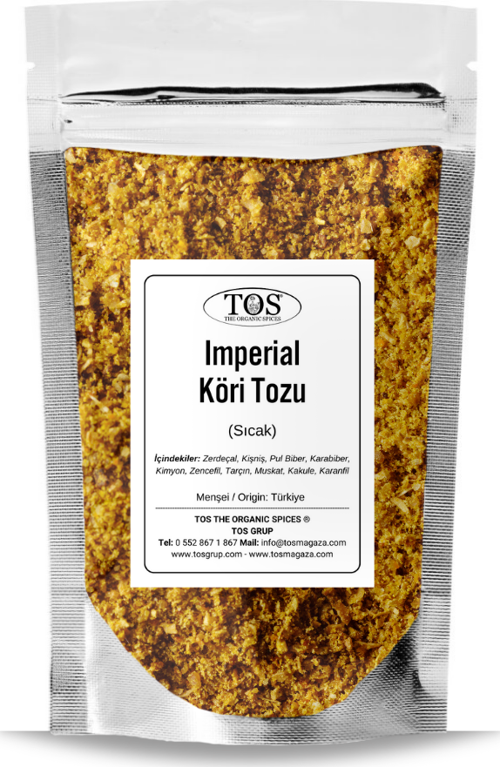 Imperial Köri Tozu 500 gr Sıcak - Imperial Curry Powder (Hot) - Premium Quality | Baharat Karışımı