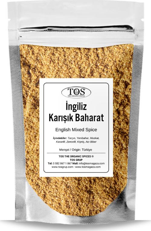 İngiliz Karışık Baharat 500 gr English Mixed Spice - Premium Quality | Baharat Karışımı