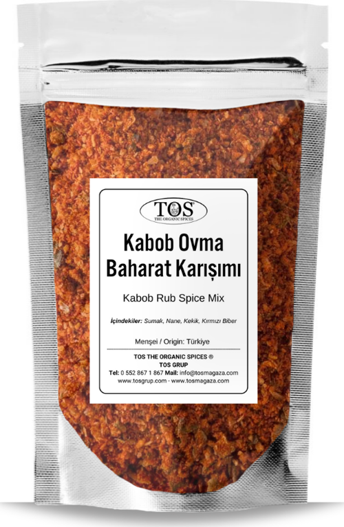 Kabob Ovma Baharat Karışımı 100 gr Kabob Rub Spice Blend - Premium Quality | Baharat Karışımı