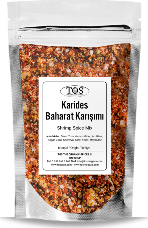 Karides Baharat Karışımı 500 gr Shrimp Spice Blend - Premium Quality | Baharat Karışımı