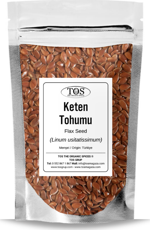 Keten Tohumu 100 gr (1. Kalite) Linum usitatissimum / Flaxseed