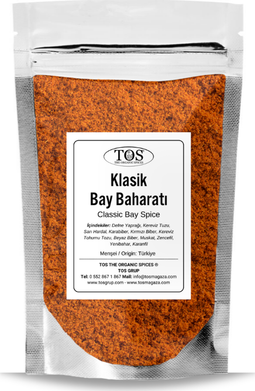 Klasik Bay Baharatı 100 gr HafifClassic Bay Seasoning (Mild) - Premium Quality | Baharat Karışımı