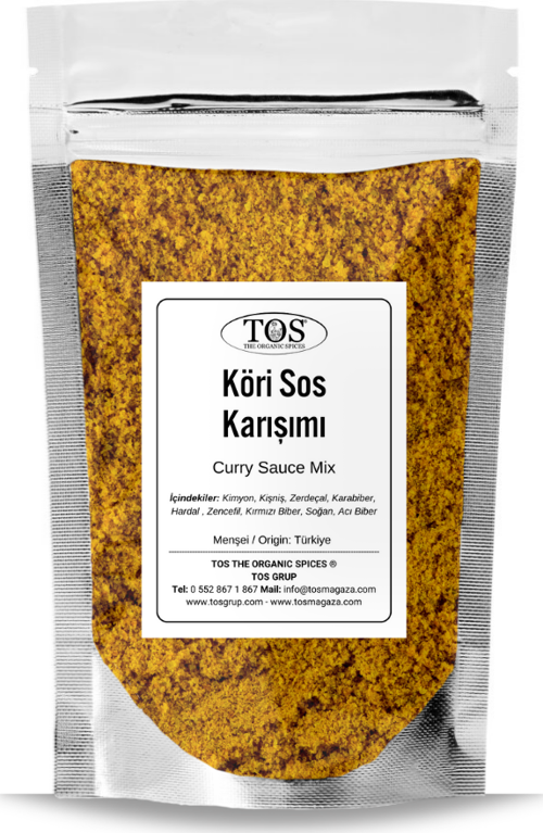 Köri Sos Karışımı 250 gr Curry Sauce Mix - Premium Quality | Baharat Karışımı