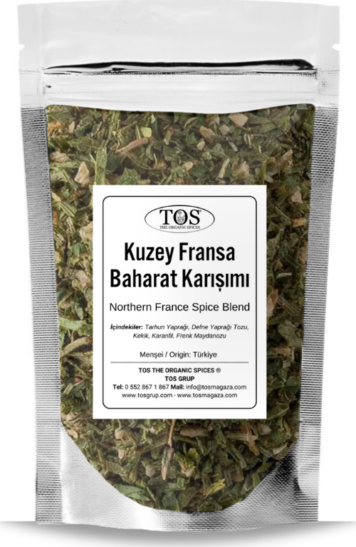 Kuzey Fransa Baharat Karışımı 100 gr Northern France Spice Blend - Premium Kalite | Baharat Karışımı