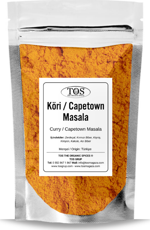 Köri / Capetown Masala 100 gr Curry Powder / Capetown Masala - Premium Quality | Baharat Karışımı