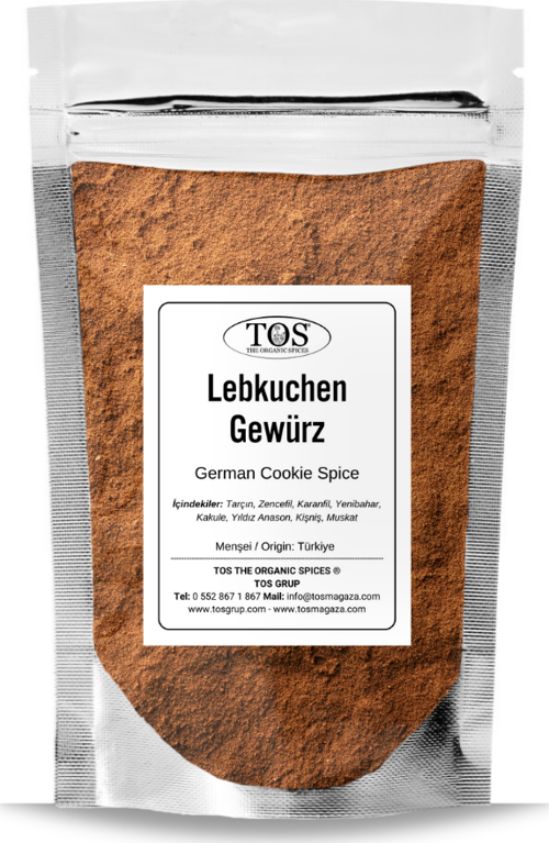 Lebkuchengewürz Kurabiye Baharatı 250 gr Lebkuchen Cookie Spice - Premium Quality | Baharat Karışımı