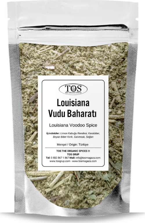 Louisiana Vudu Baharatı 250 gr Louisiana Voodoo Spice Blend - Premium Quality | Baharat Karışımı