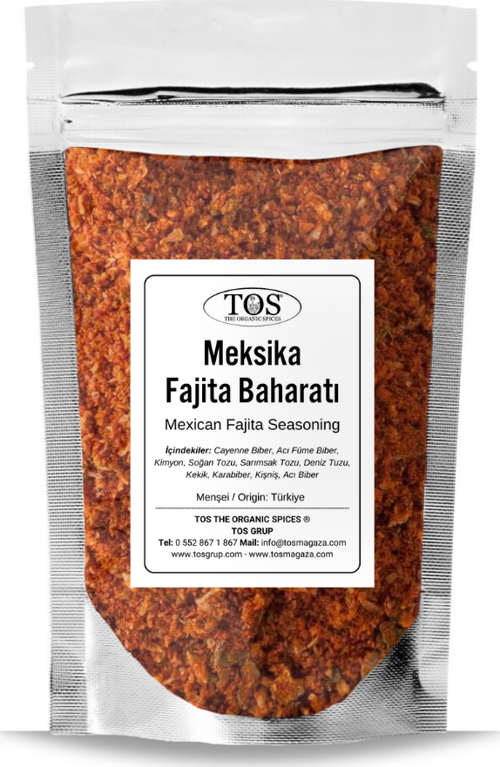 Meksika Fajita Baharatı 100 gr Mexican Fajita Spice Blend - Premium Quality | Baharat Karışımı