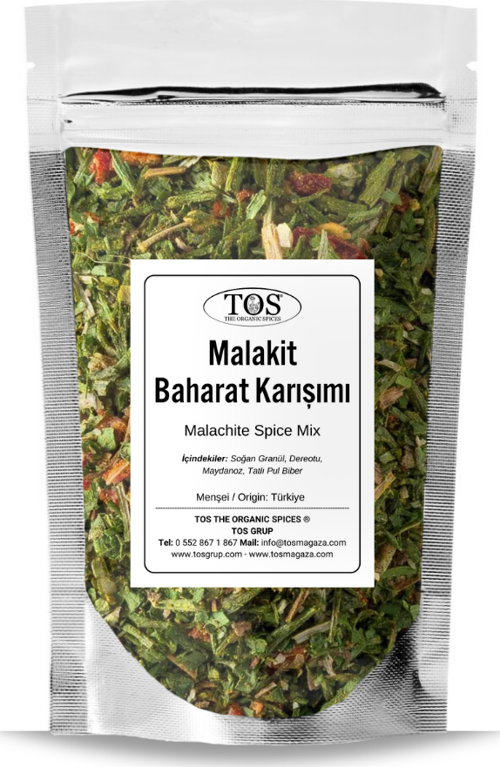 Malakit Baharat Karışımı 100 gr Malachite Spice Blend - Premium Quality | Baharat Karışımı