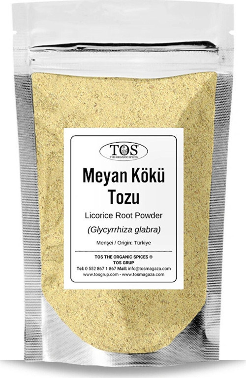Meyan Kökü Tozu 100 gr (1. Kalite) Glycyrrhiza glabra / Licorice Root Powder