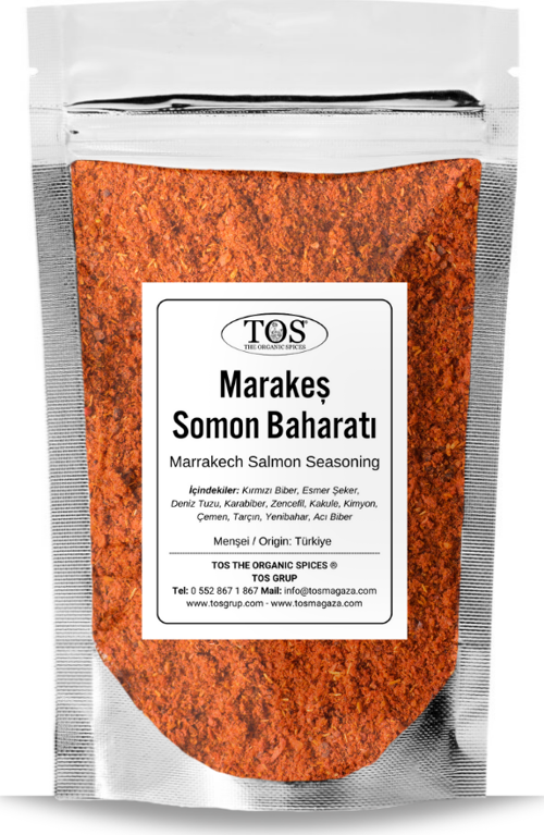 Marakeş Somon Baharatı 100 gr Marrakesh Salmon Seasoning - Premium Quality | Baharat Karışımı