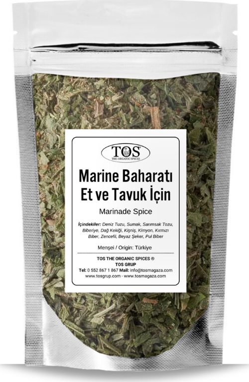 Marine Baharatı 250 gr Et ve Tavuk İçin Marinade Spice for Meat and Chicken - Premium Quality