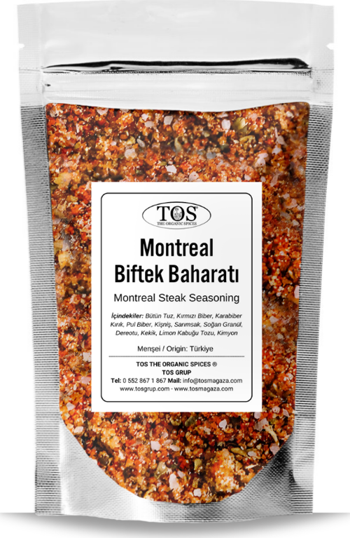 Montreal Biftek Baharatı 500 gr Montreal Steak Spice Blend - Premium Quality | Baharat Karışımı