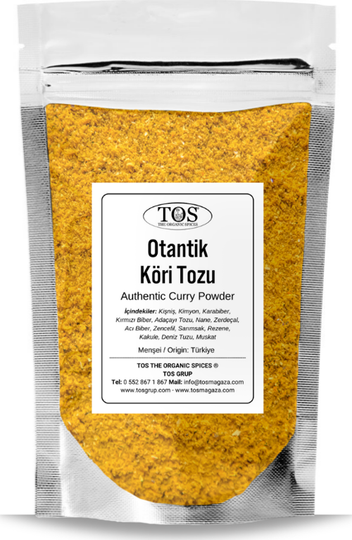 Otantik Köri Tozu 100 gr Authentic Curry Powder - Premium Quality | Baharat Karışımı