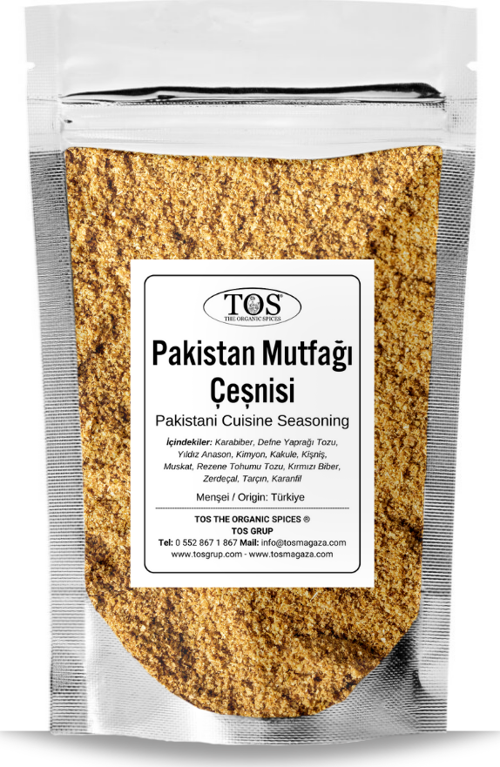 Pakistan Mutfağı Çeşnisi 500 gr Pakistani Cuisine Seasoning - Premium Quality | Baharat Karışımı