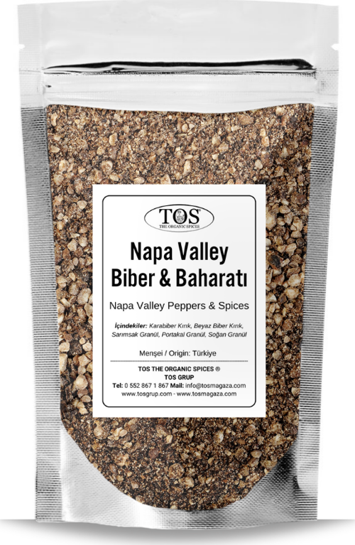 Napa Valley Biber & Baharat Karışımı 500 gr Napa Valley Pepper & Spice Blend - Premium Quality