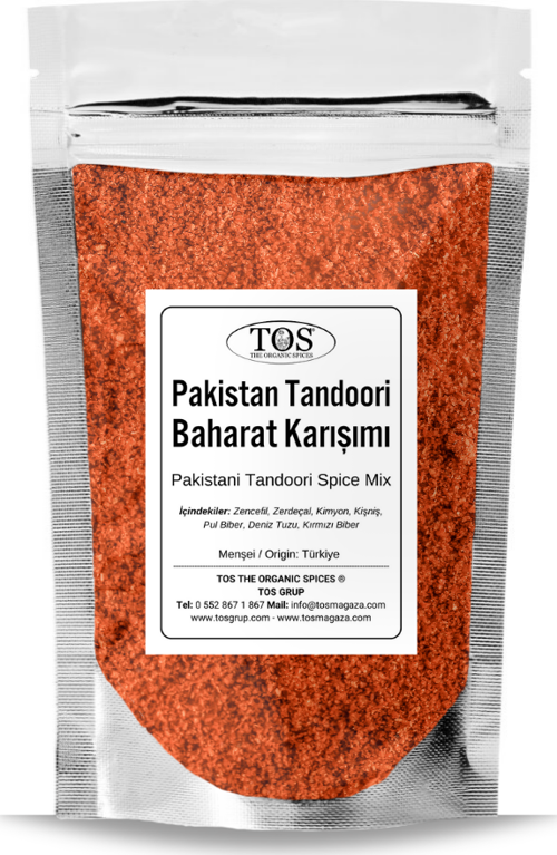 Pakistan Tandoori Baharat Karışımı 500 gr Pakistani Tandoori Spice Blend - Premium Quality