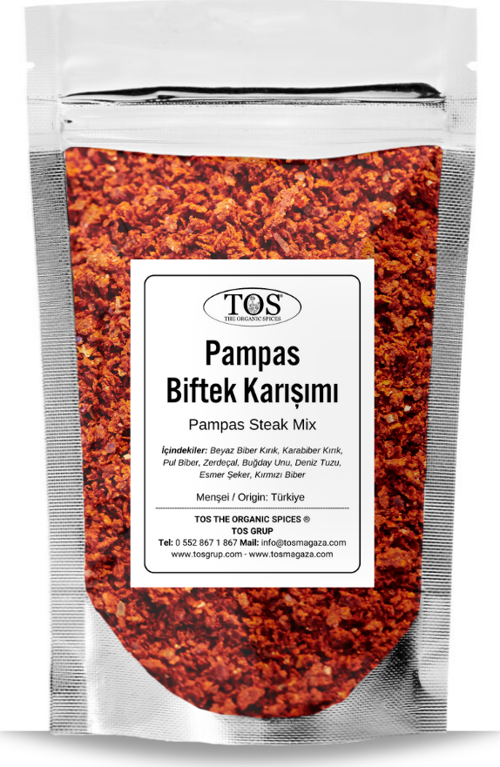 Pampas Biftek Karışımı 100 gr Pampas Steak Blend - Premium Quality | Baharat Karışımı
