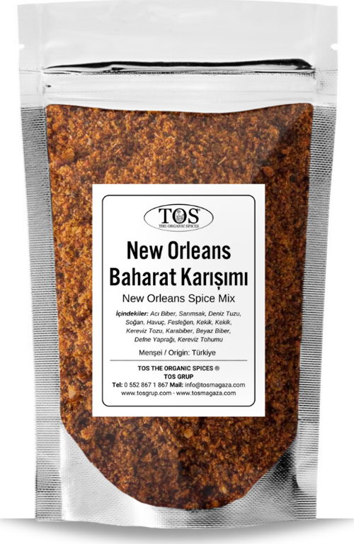 New Orleans Baharat Karışımı 100 gr New Orleans Spice Blend - Premium Quality | Baharat Karışımı