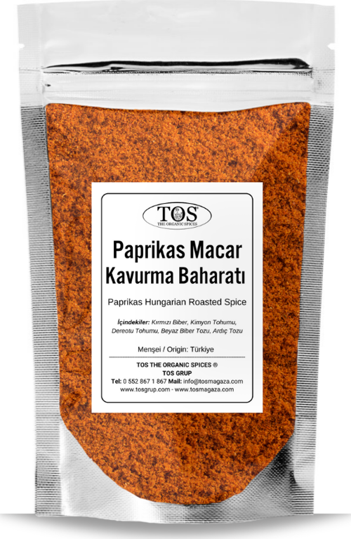 Paprikas Macar Kavurma Baharatı 250 gr Paprikas Hungarian Roast Spice - Premium Quality