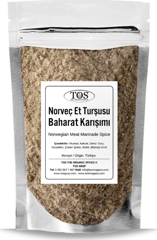 Norveç Et Turşusu Baharatı 500 gr Norwegian Meat Brine Spice - Premium Quality | Baharat Karışımı