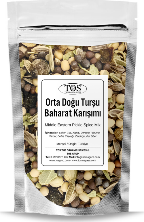 Orta Doğu Turşu Baharat Karışımı 100 gr Middle Eastern Pickle Spice Blend - Premium Quality