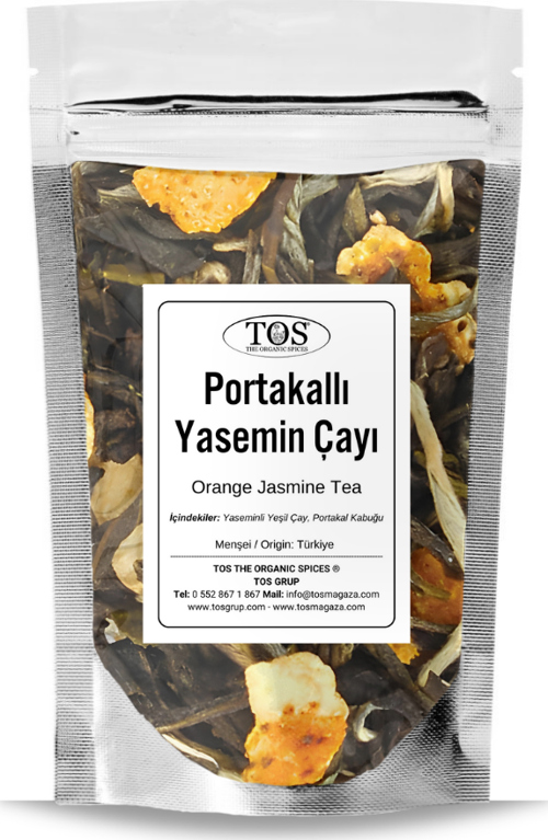 Portakallı Yasemin Çayı 250 gr (1. Kalite) Orange Jasmine Tea