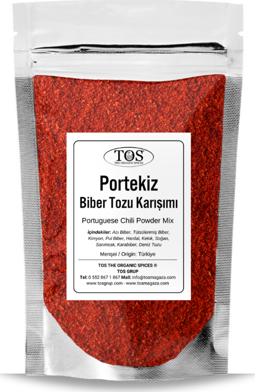 Portekiz Biber Tozu Karışımı 100 gr (1. Kalite) Portuguese Chili Powder Mix
