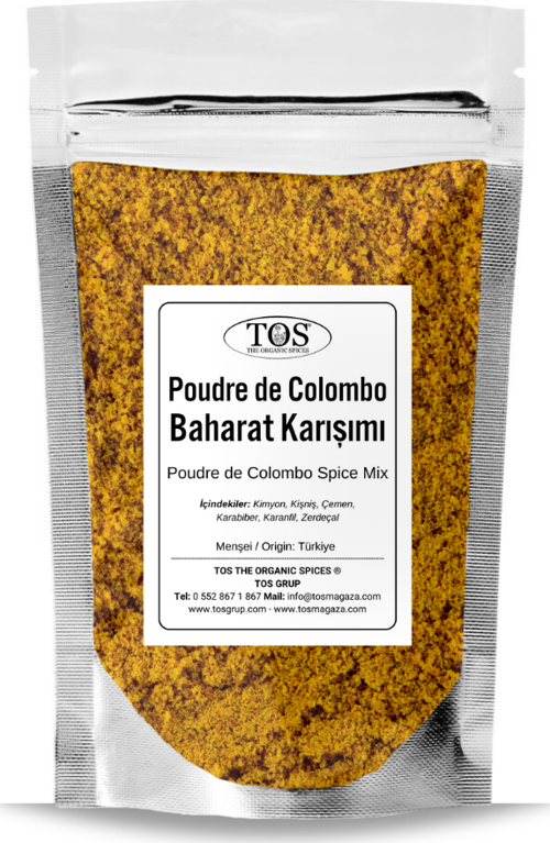 Poudre De Colombo Baharat Karışımı 250 gr Poudre De Colombo Spice Blend - Premium Quality