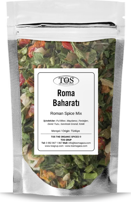 Roma Baharatı 100 gr Roman Spice Blend - Premium Quality | Baharat Karışımı | Akdeniz’in Lezzeti