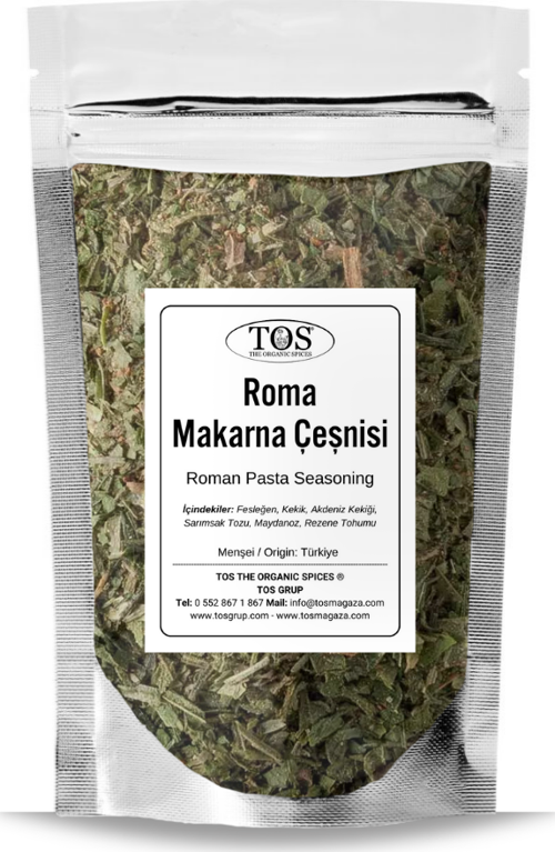 Roma Makarna Çeşnisi 250 gr Roman Pasta Seasoning - Premium Quality | Baharat Karışımı