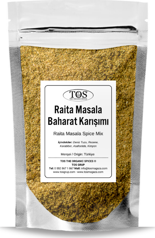 Raita Masala Baharat Karışımı 100 gr Raita Masala Spice Blend - Premium Quality | Baharat Karışımı