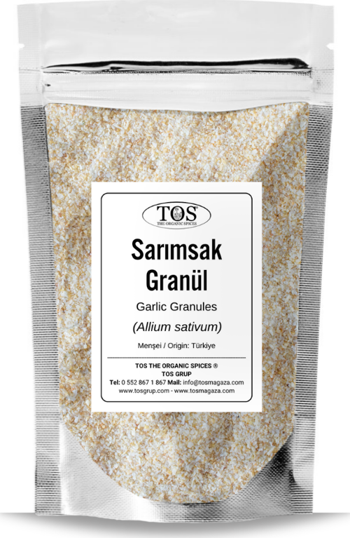 Sarımsak Granül 50 gr (1. Kalite) Allium sativum / Granulated Garlic