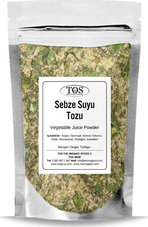 Sebze Suyu Tozu 500 gr Vegetable Broth Powder - Premium Quality | Baharat Karışımı