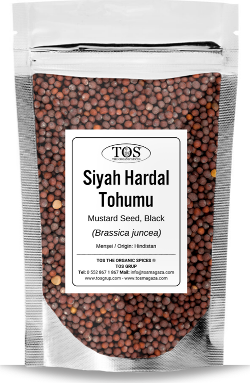 Siyah Hardal Tohumu 100 gr (1. Kalite) Brassica juncea / Black Mustard Seed