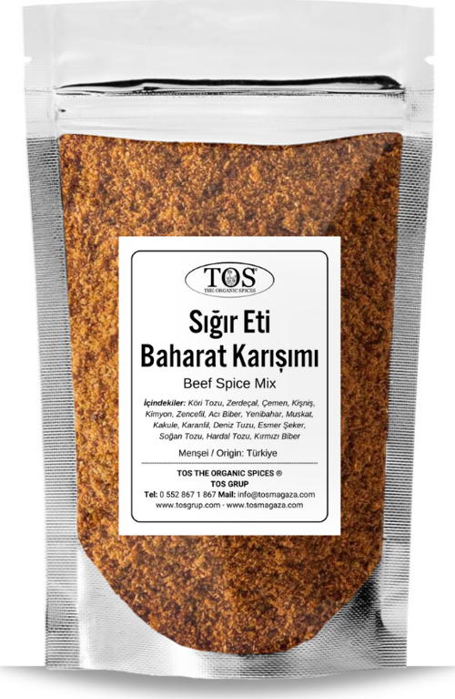 Sığır Eti Baharat Karışımı 500 gr Beef Spice Blend - Premium Quality | Baharat Karışımı