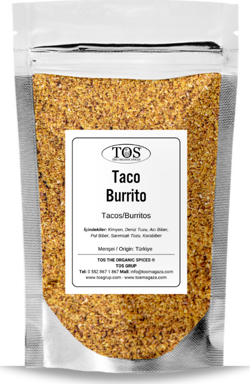 Taco / Burrito Baharatı 100 gr Taco / Burrito Spice Blend - Premium Quality | Baharat Karışımı