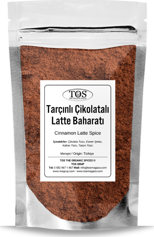 Tarçınlı Çikolatalı Latte Baharatı 250 gr Cinnamon Chocolate Latte Spice - Premium Quality