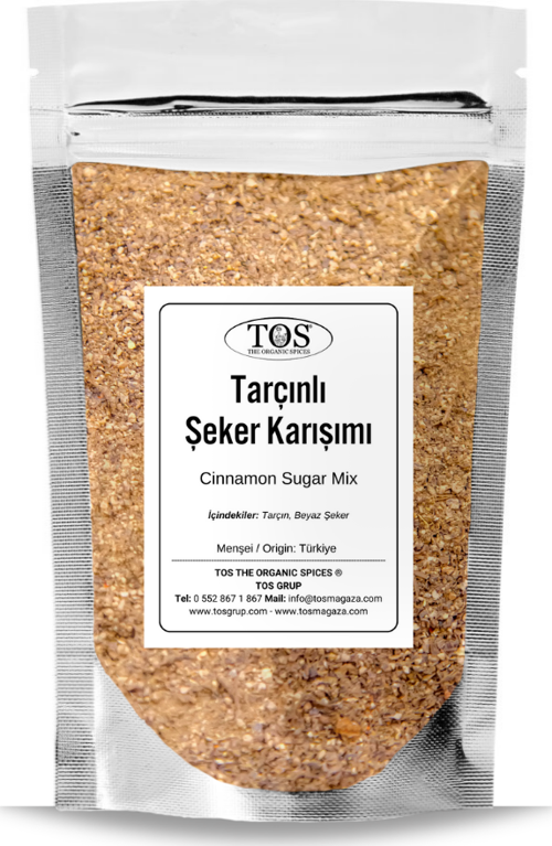Tarçınlı Şeker Karışımı 100 gr Cinnamon Sugar Blend - Premium Quality | Baharat Karışımı