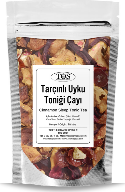 Tarçınlı Uyku Toniği Çayı 250 gr (1. Kalite) Cinnamon Sleep Tonic Tea