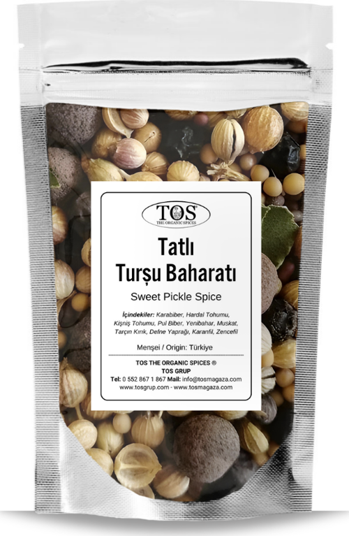 Tatlı Turşu Baharatı 500 gr Sweet Pickle Spice Blend - Premium Quality | Baharat Karışımı