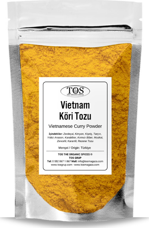 Vietnam Köri Tozu 250 gr Vietnamese Curry Powder - Premium Quality | Baharat Karışımı